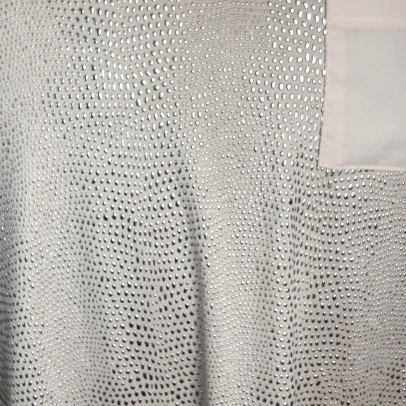 Womens Very Light Pink with Silver Dabs Calvin Klein Tank Top. Size Small. - Picture 2 of 6